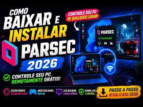 Parsec: conheça o tutorial de instalação e acesso remoto